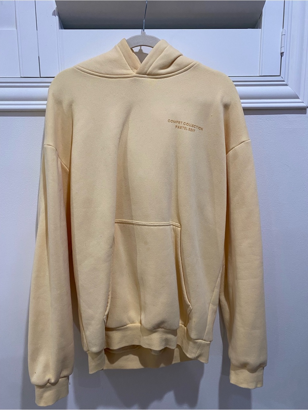 Butter yellow Hoodie Sweatshirt